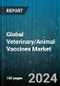 Global Veterinary/Animal Vaccines Market by Type (Aquaculture Vaccine, Companion Animal Vaccine, Livestock Vaccine), Disease (Aquaculture, Companion Animal, Livestock), Technology - Forecast 2024-2030 - Product Image