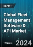Global Fleet Management Software & API Market by Component (Services, Solutions), Deployment (Cloud, On-Premises), Fleet Type - Forecast 2024-2030- Product Image