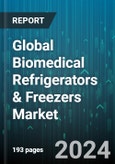 Global Biomedical Refrigerators & Freezers Market by Product Type (Blood Bank Refrigerators, Laboratory/Pharmacy/Medical Refrigerators, Plasma Freezers), End User (Blood Banks, Diagnostic Centers, Hospitals) - Forecast 2024-2030- Product Image