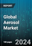 Global Aerosol Market by Material (Aluminum, Glass, Plastic), Type (Bag-on-Valve (BoV), Standard), Application - Forecast 2024-2030- Product Image