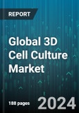 Global 3D Cell Culture Market by Product (3D Bio Printing, Magnetic Levitation, Microfluidics-based 3D Cell Culture), Application (Cancer, Drug Discovery, Stem Cell Research), End-User - Forecast 2024-2030- Product Image