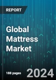 Global Mattress Market by Type (Alternating Pressure Mattress, Gel, Hybrid Mattress), Size (Full, King, Queen), Business Model, Distribution, End User - Forecast 2024-2030- Product Image