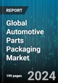 Global Automotive Parts Packaging Market by Packaging Type (Disposable, Reusable), Product (Bags & Pouches, Corrugated Boxes, Crates), Component Type, End-User - Forecast 2024-2030- Product Image