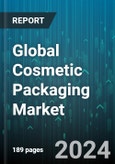 Global Cosmetic Packaging Market by Packaging Type (Inner Packaging, Outer Packaging, Product Packaging), Material (Glass, Metal, Paper), Type, Source, Application - Forecast 2024-2030- Product Image