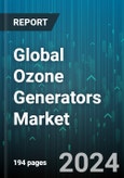 Global Ozone Generators Market by Type (Cold Plasma Ozone Generation Disinfection, Corona Discharge (CD) Ozone Generation, Electrolytic Ozone Generators), Application (Aquaculture, Laboratory & Medical, Potable Water Treatment), End-use - Forecast 2024-2030- Product Image
