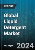 Global Liquid Detergent Market by Nature (Conventional, Organic), Application (Dishwashing, Laundry), Distribution, End-Use - Forecast 2024-2030- Product Image