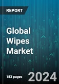 Global Wipes Market by Type (Disposable Wipes, Non-disposable Wipes), Product (Non-woven, Woven), Cleaning Tool, Distribution Channel, Application - Forecast 2024-2030- Product Image