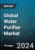 Global Water Purifier Market by Technology (Gravity Purifier, RO Purifier, Sediment Filtration), Component (Membrane, Pump, Tap &Faucet), Distribution, End-Use - Forecast 2024-2030- Product Image