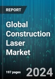 Global Construction Laser Market by Type (Combination Lasers, Liner Laser, Plumb/dot Laser), Range (101ft to 200ft, 1ft to 100ft, 201ft and above), Application - Forecast 2024-2030- Product Image