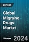 Global Migraine Drugs Market by Therapeutic Class, Treatment Type, Route of Administration, Distribution - Cumulative Impact of COVID-19, Russia Ukraine Conflict, and High Inflation - Forecast 2023-2030 - Product Image