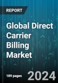 Global Direct Carrier Billing Market by Component (Hardware, Services, Software), End-User (App Stores, Apps & Games, Game Developers) - Forecast 2024-2030- Product Image