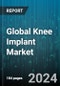 Global Knee Implant Market by Procedure (Partial Knee Replacement, Revision Knee Replacement, Total Knee Replacement), Component (Fixed Bearing Prosthesis, Mobile Bearing Prosthesis), Material, End User - Forecast 2024-2030 - Product Thumbnail Image