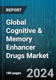 Global Cognitive & Memory Enhancer Drugs Market by Drug Type (Adderall, Aricept, Exelon), Application (Academic Performance, Athletic Performance, Disease Treatment) - Forecast 2024-2030- Product Image