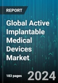 Global Active Implantable Medical Devices Market by Product (Cochlear Implants, Haemodynamic Support, Implantable Cardiac Pacemakers), Implant Type (Complete implantable, Partial implantable), End-User - Forecast 2024-2030- Product Image
