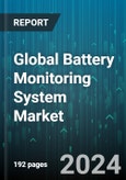 Global Battery Monitoring System Market by Component (Hardware, Software), Type (Wired Battery Monitoring System, Wireless Battery Monitoring System), Battery, End User - Forecast 2024-2030- Product Image