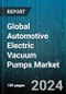 Global Automotive Electric Vacuum Pumps Market by Type (Diaphragm, Leaf, Swing Piston), Vehicle Type (Agricultural Vehicles, Buses & Coaches, Forklift, Port Vehicle & Internal Container Handling Vehicle), Distribution, Application - Forecast 2024-2030 - Product Thumbnail Image