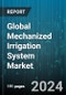 Global Mechanized Irrigation System Market by Type (Center Pivot Irrigation Systems, Lateral Pivot Irrigation Systems, Mobile Irrigation Systems), Field Size (Large, Medium, Small), Application - Forecast 2024-2030 - Product Thumbnail Image