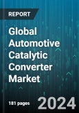 Global Automotive Catalytic Converter Market by Converter Type (Diesel Oxidation Catalyst, Three-Way Catalytic Converter, Two-Way Catalytic Converter), Vehicle Type (Commercial Vehicles, Passenger Cars) - Forecast 2024-2030- Product Image