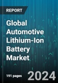 Global Automotive Lithium-Ion Battery Market by Battery Chemistry (Lithium Cobalt Oxide, Lithium Iron Phosphate, Lithium Manganese Oxide), Battery Housing (Cylindrical, Pouch, Prismatic), Propulsion Type, Distribution Channel, Vehicle Type - Forecast 2024-2030- Product Image