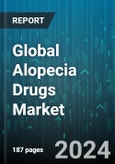 Global Alopecia Drugs Market by Alopecia Types (Alopecia Areata, Alopecia Totalis, Alopecia Universalis), Gender (Men, Women), Route of Administration - Forecast 2024-2030- Product Image