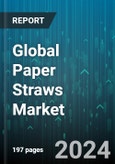 Global Paper Straws Market by Material (Kraft Paper, Recycled Paper), Product (Non-Printed, Printed), Length, Distribution Channel, End-User - Forecast 2024-2030- Product Image