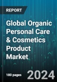 Global Organic Personal Care & Cosmetics Product Market by Product Type (Hair Care, Makeup or Color Cosmetics, Oral Care), Distribution Channel (Convenient Store, Online Sale, Organized Retail Store) - Forecast 2024-2030- Product Image