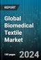 Global Biomedical Textile Market by Fiber Manager (Biodegradable Fiber, Non-Biodegradable Fiber), Fabric Type (Hollow Fabric, Knitted & Braided Fabric, Non-Woven Fabric), Application - Forecast 2024-2030 - Product Image