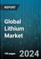 Global Lithium Market by Type (Compound, Metal), Application (Air Treatment, Aluminum Smelting & Alloy, Battery), End User - Forecast 2024-2030 - Product Thumbnail Image