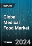 Global Medical Food Market by Category (Formulas for Metabolic Disorders, Nutritionally Complete Formulas, Nutritionally Incomplete Formulas), Type (Enteral Medical Food, Oral Medical Food), Form, Distribution Channel, Application - Forecast 2024-2030- Product Image