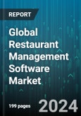 Global Restaurant Management Software Market by Software Type (Accounting & Cash Flow Software, Employee Payroll & Scheduling Software, Front End Software), End User (FSR (Full Service Restaurant), QSR (Quick Service Restaurant)) - Forecast 2024-2030- Product Image