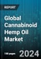 Global Cannabinoid Hemp Oil Market by Form (Concentrated Oil, Cream, Food Additive), Source (Inorganic, Organic), Distribution Mode, Application - Forecast 2024-2030 - Product Image