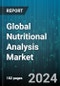Global Nutritional Analysis Market by Parameter (Fat Profile, Mineral Profile, Proteins), Food Type (Bakery & Confectionery, Beverages, Dairy & Desserts) - Forecast 2024-2030 - Product Thumbnail Image