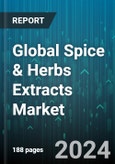 Global Spice & Herbs Extracts Market by Type (Essential Oils, Liquid Blends, Spice Seasonings & Blends), Product (Basil, Cardamom, Celery), Application - Forecast 2023-2030- Product Image
