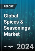 Global Spices & Seasonings Market by Product (Herbs, Salt & Salt Substitutes, Spices), Application (Bakery & Confectionery, Beverages, Frozen Foods), Distribution Channel - Forecast 2024-2030- Product Image