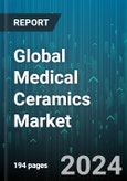 Global Medical Ceramics Market by Type (Bioactive, Bioinert, Bioresorbable), Application (Dental Applications, Implantable Devices, Instruments) - Forecast 2024-2030- Product Image