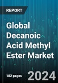 Global Decanoic Acid Methyl Ester Market by Product Type (Natural 9-Decanoic Acid Methyl Ester, Synthetic 9-Decanoic Acid Methyl Ester), Application (Flavors & Fragrances, Personal Care, Pharmaceuticals) - Forecast 2024-2030- Product Image