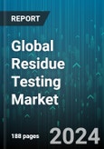 Global Residue Testing Market by Residue Type (Allergens, Heavy Metals, Pesticides), Detection Techniques (HPLC, Immunoassay-Based, LC-MS/MS), Application - Forecast 2024-2030- Product Image