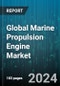 Global Marine Propulsion Engine Market by Power Source (Diesel, Fuel Cell, Gas Turbine), Ship Type (Bulk Carrier, Cargo or Container Ship, Offshore Vessel), Combustion Type, Power Rating - Forecast 2024-2030 - Product Image