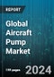 Global Aircraft Pump Market by Type (Air Conditioning & Cooling Pump, Fuel Pump, Hydraulic Pump), Technology (Air Driven Pump, Electric Motor Driven Pump, Engine Driven Pump), Pressure, Application, End User - Forecast 2024-2030 - Product Thumbnail Image