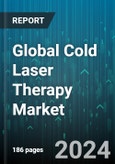 Global Cold Laser Therapy Market by Product (Diode Laser System, Dye Lasers System, Gas Laser System), Application (Dentistry, Dermatology, Gynecology), End User - Forecast 2024-2030- Product Image