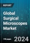 Global Surgical Microscopes Market by Type (Ceiling Mounted, On Casters, Table Top), Application (Dentistry, Documentation, Ent Surgery), End User - Forecast 2023-2030 - Product Image