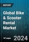 Global Bike & Scooter Rental Market by Operational Mode (Dockless, Station-Based), Propulsion (Electric, Gasoline, Pedal), Service, Vehicle Type - Forecast 2024-2030 - Product Thumbnail Image