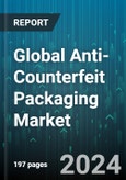 Global Anti-Counterfeit Packaging Market by Usage Feature (Covert Features, Forensic Features, Overt Features), Technology (Barcodes, Holograms, Mass Encoding), Industry - Forecast 2024-2030- Product Image