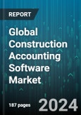 Global Construction Accounting Software Market by Function (Accounts Payable & Receivable, Audit Reporting, General Ledger), Deployment (On-Cloud, On-Premise), End-User - Forecast 2024-2030- Product Image