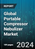Global Portable Compressor Nebulizer Market by Type (Mesh Nebulizer, Pneumatic Nebulizer, Ultrasonic Nebulizer), Distribution Channel (Offline, Online), Application - Forecast 2024-2030- Product Image