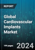 Global Cardiovascular Implants Market by Type (Cardiac Resynchronization Therapy Device, Coronary Stents, Heart Valves), End-User (Cardiac Care Centers, Hospitals, Specialty Clinics) - Forecast 2024-2030- Product Image