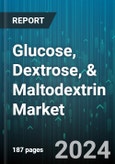 Glucose, Dextrose, & Maltodextrin Market by Source (Corn, Wheat), Application (Food & Beverages, Personal Care, Pharmaceuticals), Form, End-user, Type, Manufacturing Process, Function, Packaging - Global Forecast 2025-2030- Product Image