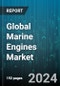 Global Marine Engines Market by Power Range (1,001-5,000 HP, 10,001-20,000 HP, 5,001-10,000 HP), Vessel (Commercial Vessel, Offshore Support Vessel), Fuel, Engine, Type - Cumulative Impact of COVID-19, Russia Ukraine Conflict, and High Inflation - Forecast 2023-2030 - Product Image