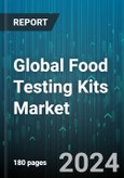 Global Food Testing Kits Market by Sample (Cereals, Grains & Pulses, Dairy Products, Fruits & Vegetables), Technology (Enzyme Substrate-Based, Immunoassay-Based, PCR-Based), Target Tested - Forecast 2024-2030- Product Image