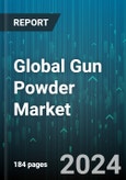 Global Gun Powder Market by Type (Alliant Green Dot, Hodgdon 4831, Hodgdon Triple Seven), Burn Type (Smoke, Smokeless), End-User - Forecast 2024-2030- Product Image